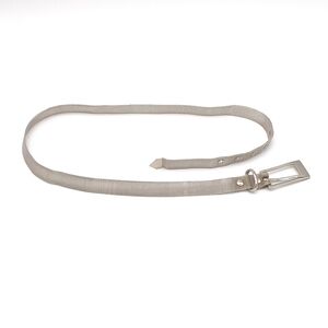 Vintage-Style Silver Metal Mesh Belt